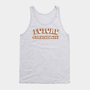 Future Cardiologist - Groovy Retro 70s Style Tank Top